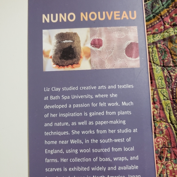 NUNO NOUVEAU Liz Clay book on Nuno Felting - Picture 11 of 13